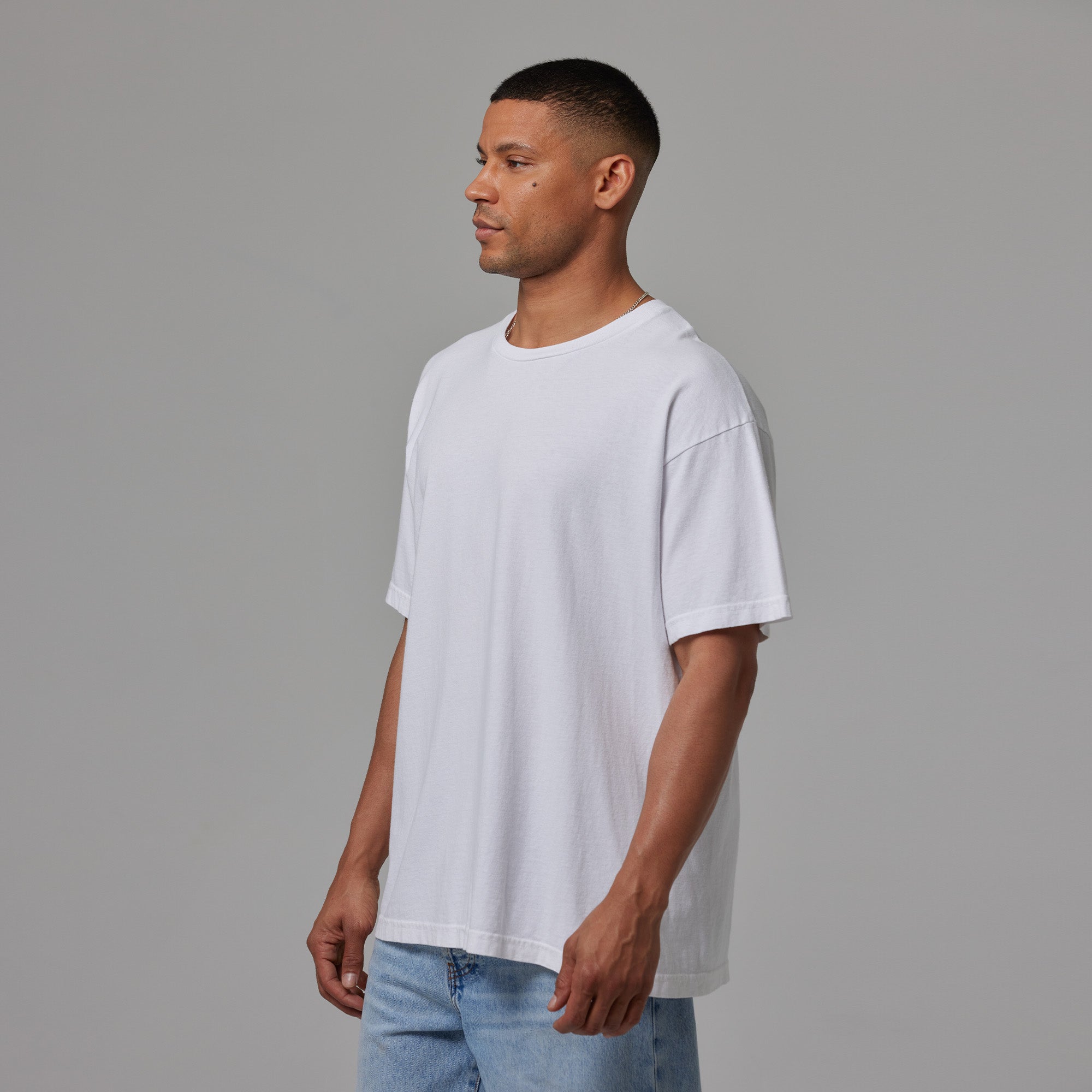 MENS DROP SHOULDER TEE