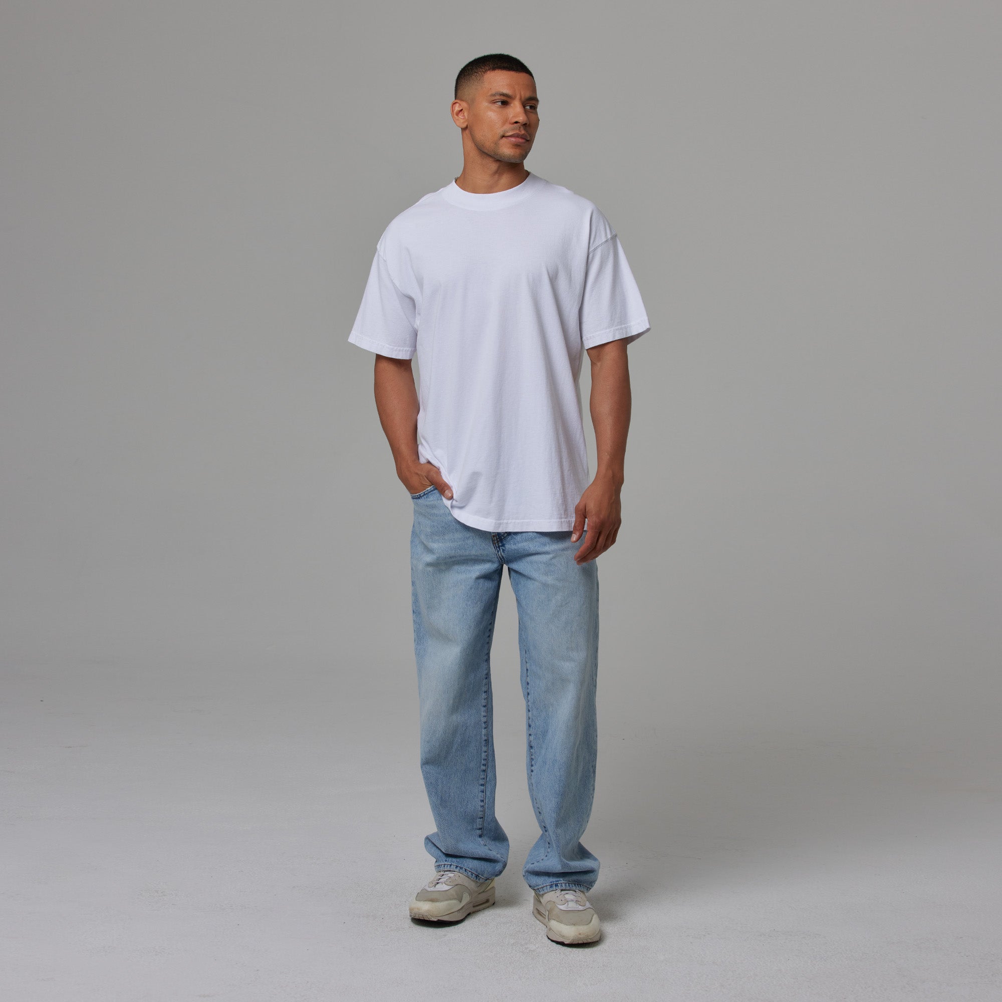 MENS MOCK NECK TEE