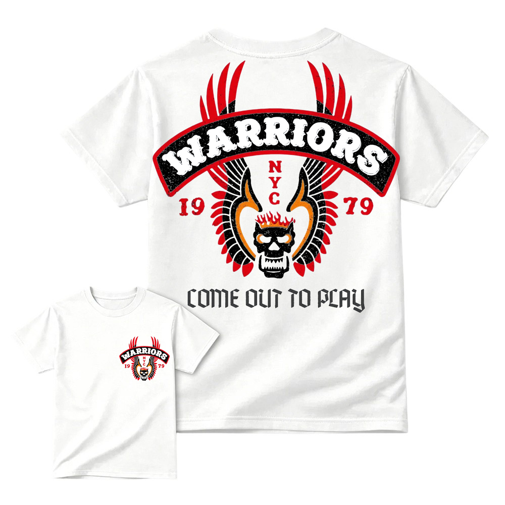 The Warriors "Come Out To Play" 1979 Retro Movie T-Shirt