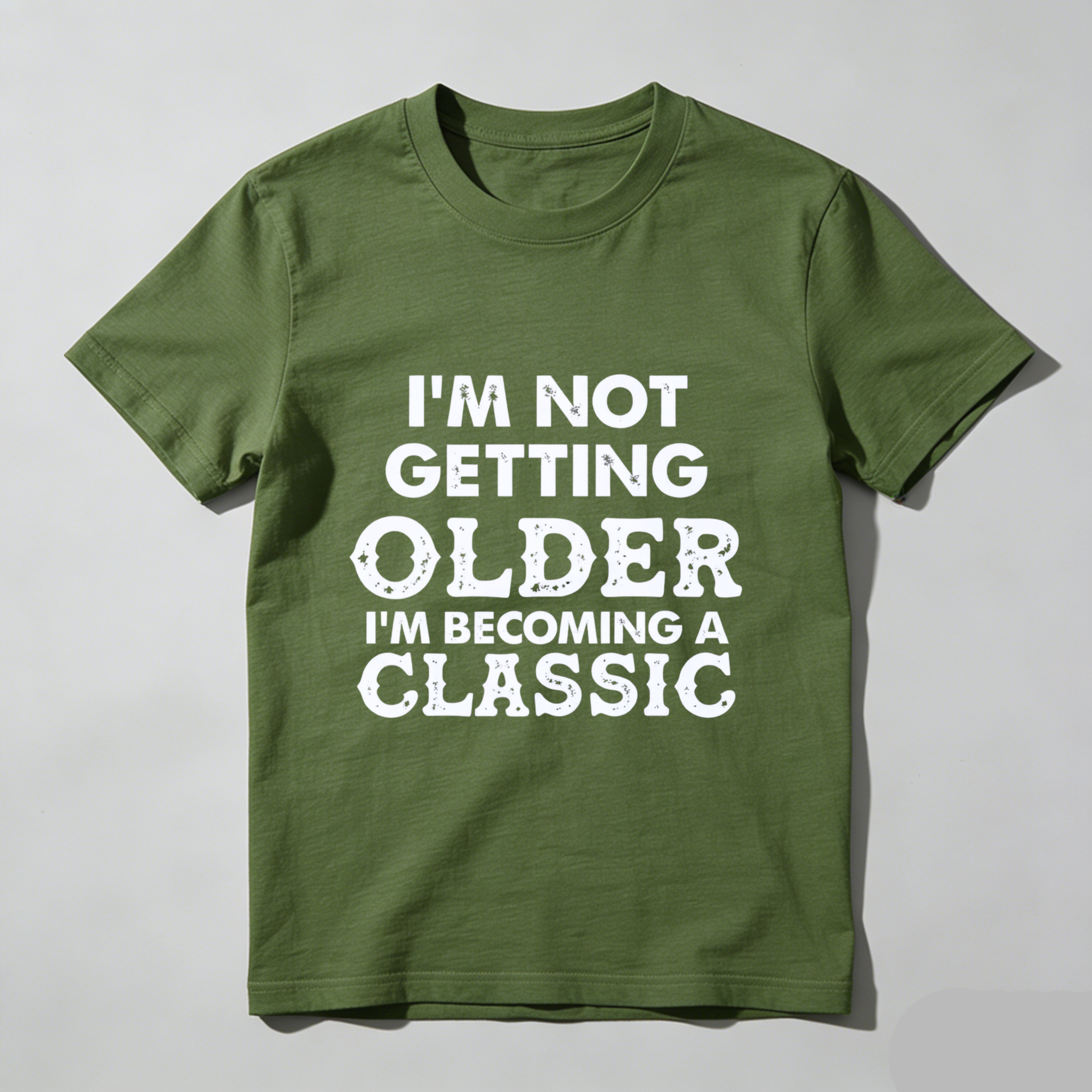 TEECURENT Im Not Getting Older Im Becoming A Classic T Shirt WOMEN