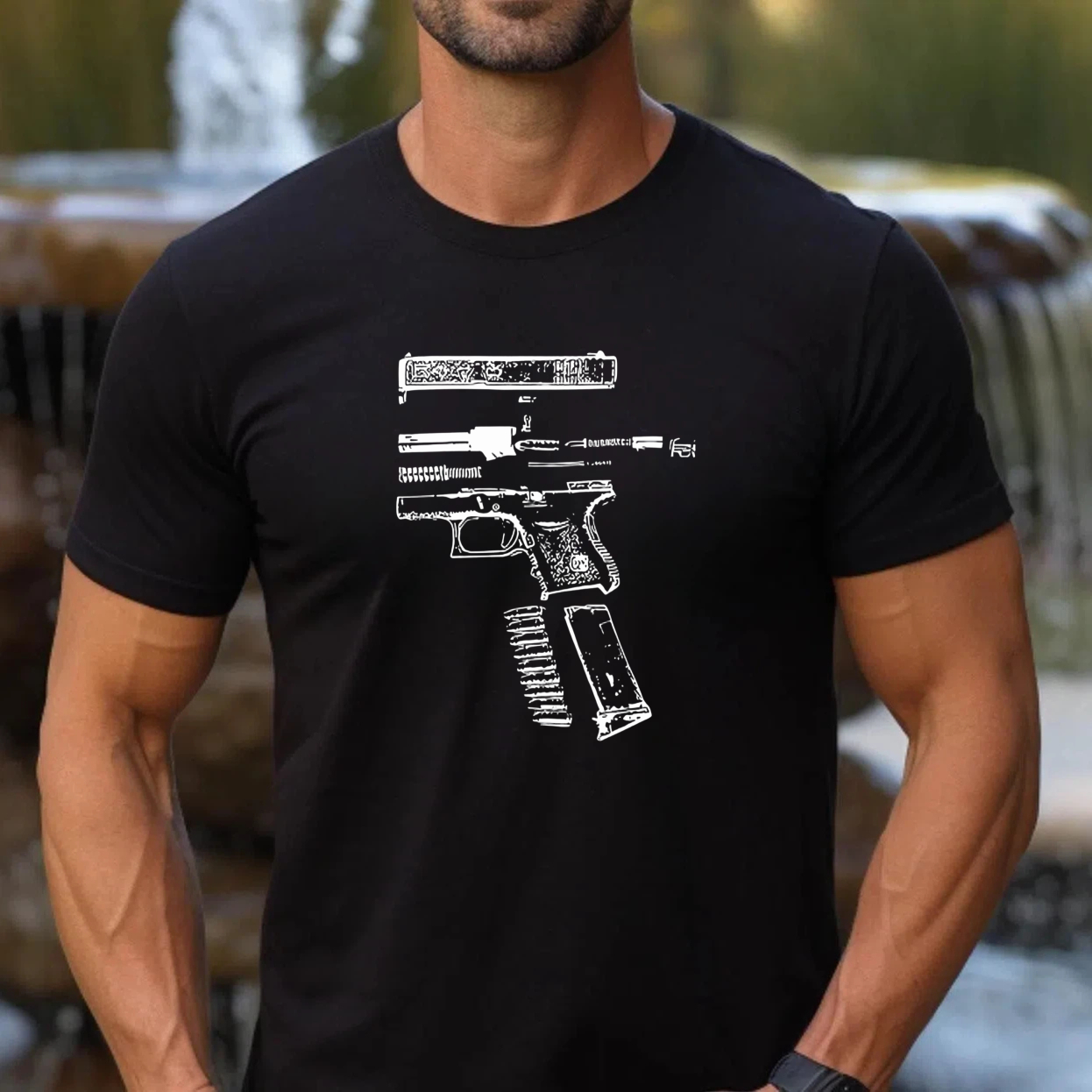 TEECURENT T-SHIRT  Technical Blueprint Design Pattern