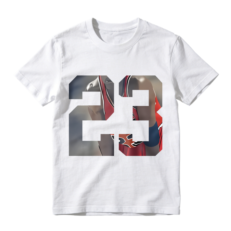 Number 23 Basketball Player Jersey Design Unisex Classic T-shirt