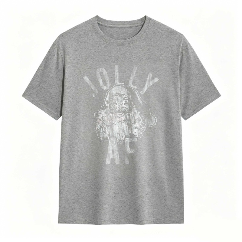 Jolly Santa Claus Graphic T-shirt