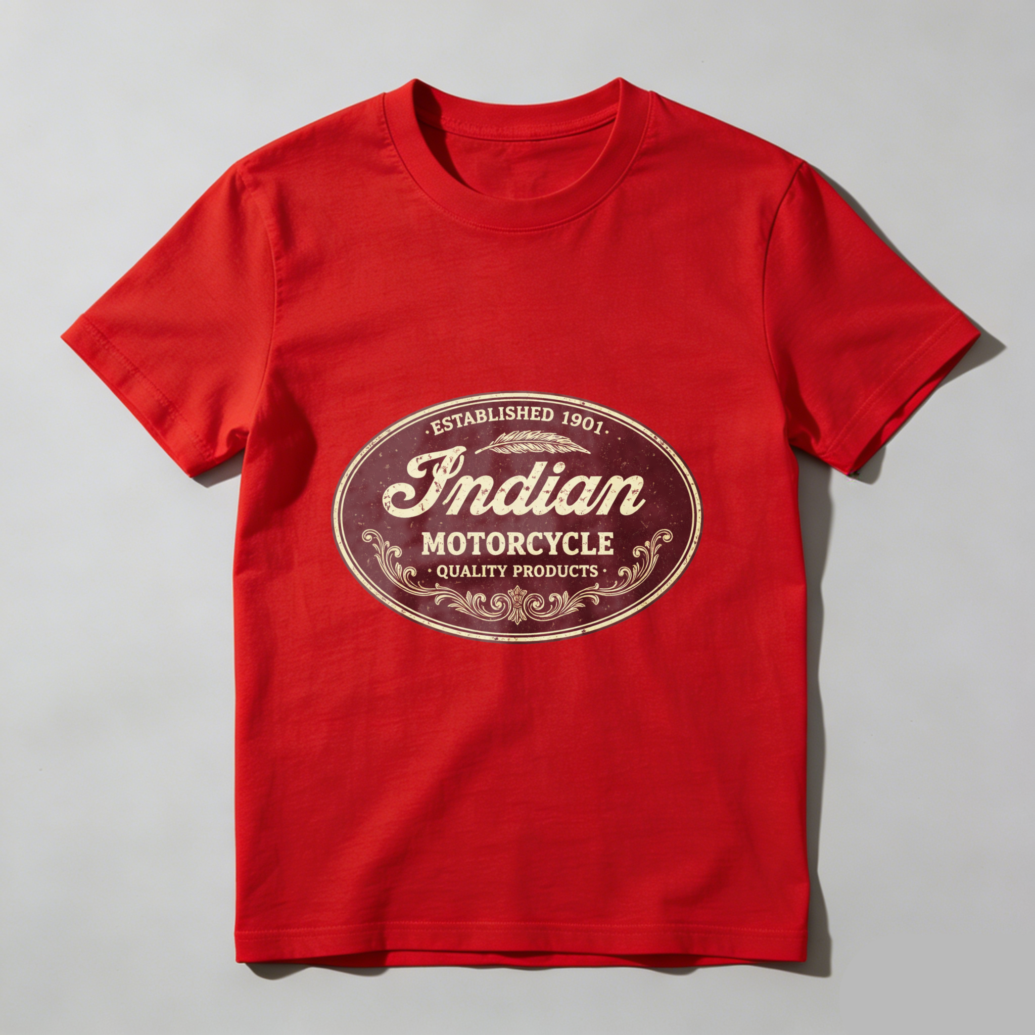 Indian Motorcycle Established 1901 Quality Products T Shirt