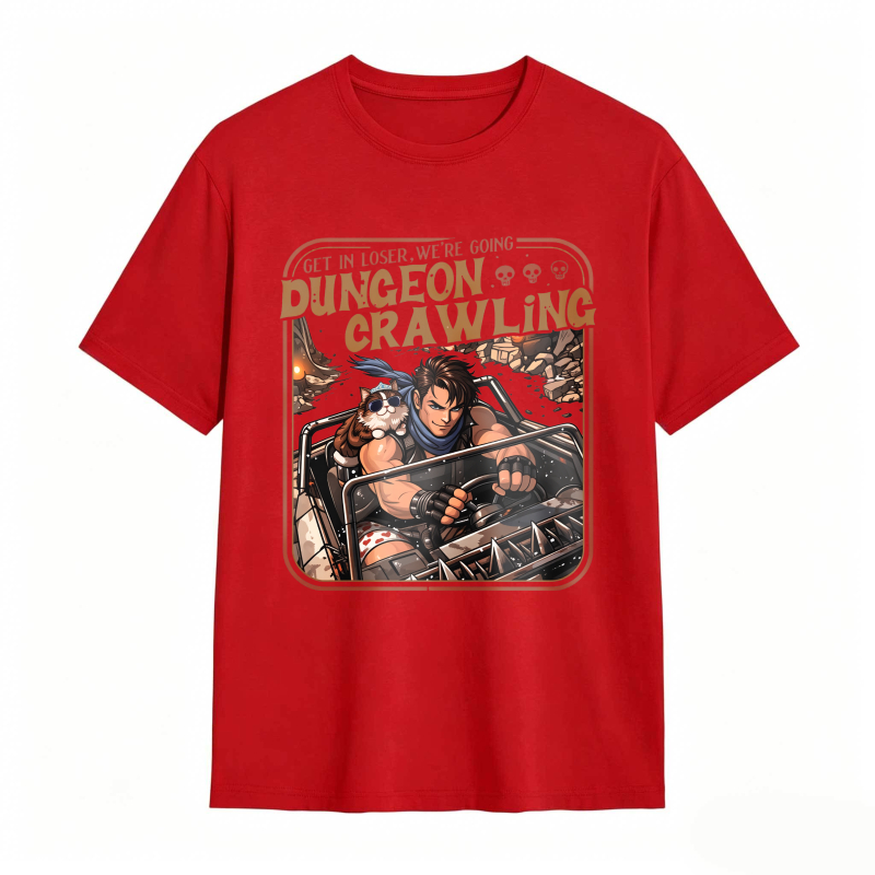 Dungeon Crawling Funny Gamer Fantasy Tee