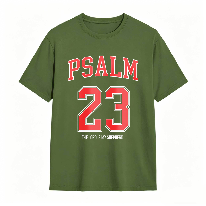Psalm 23 The Lord Is My Shepherd T-shirt