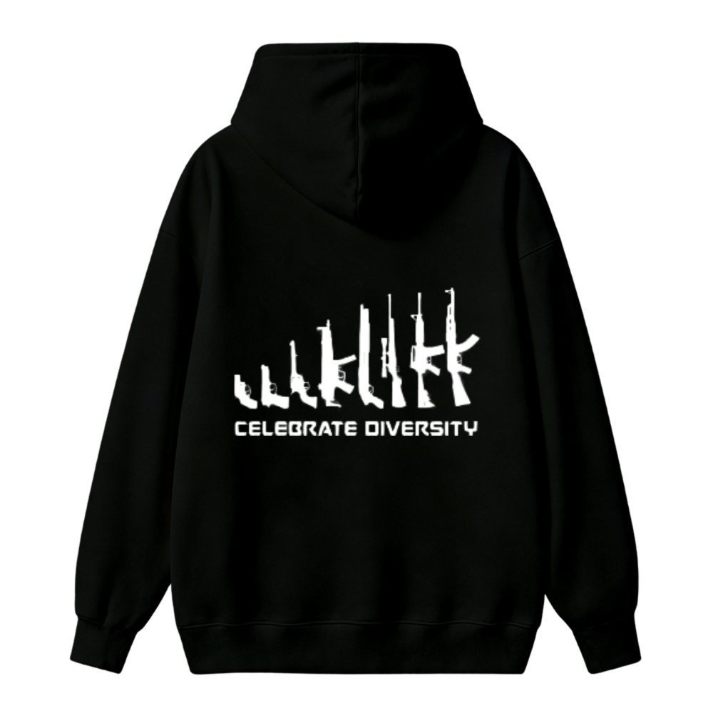Celebrate Diversity Graphic Unisex Classic Hoodie