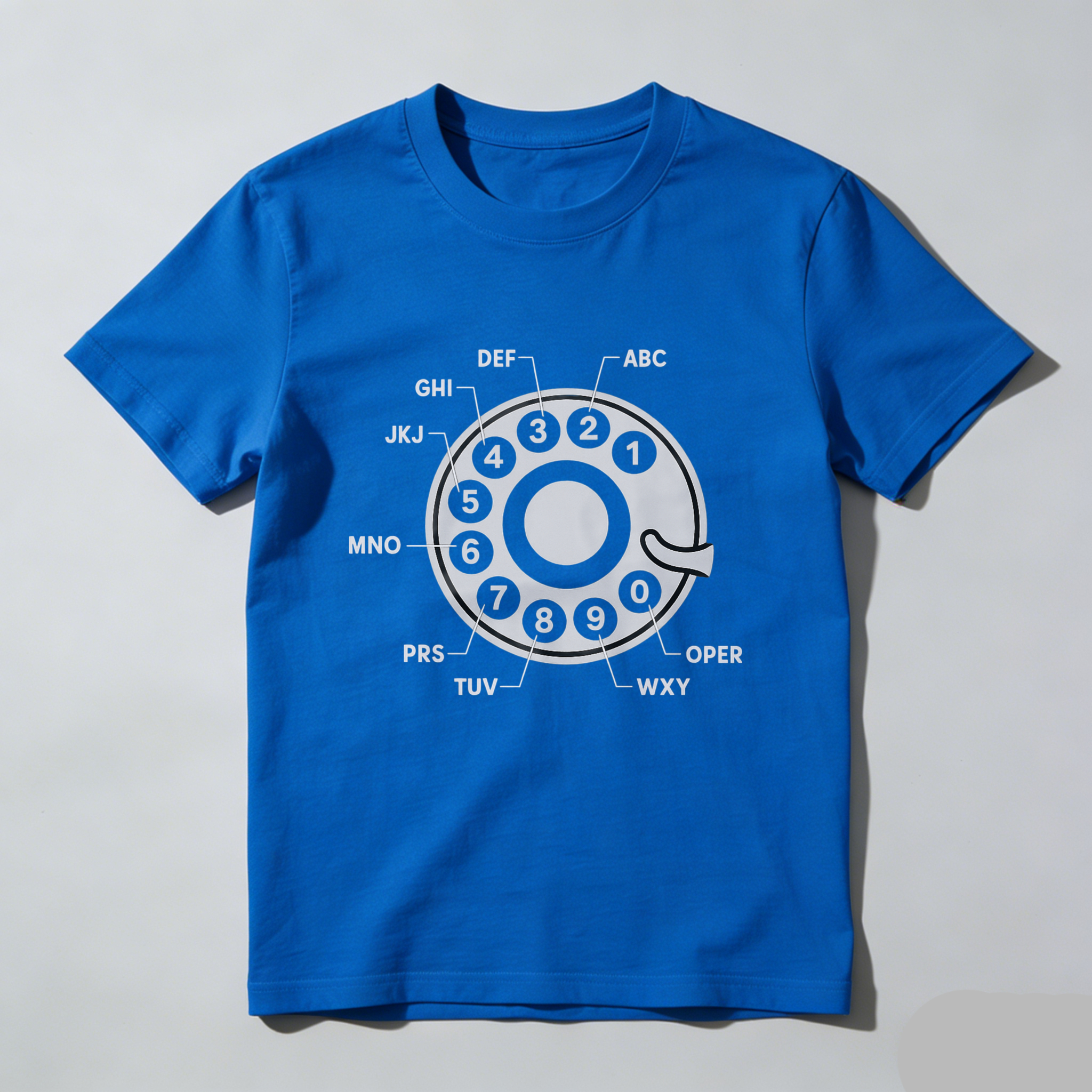 Retro Telephone Dial Design T Shirt Made In Usa Classic Black Graphic Tee For Men And Women Vintage Communication Style Apparel