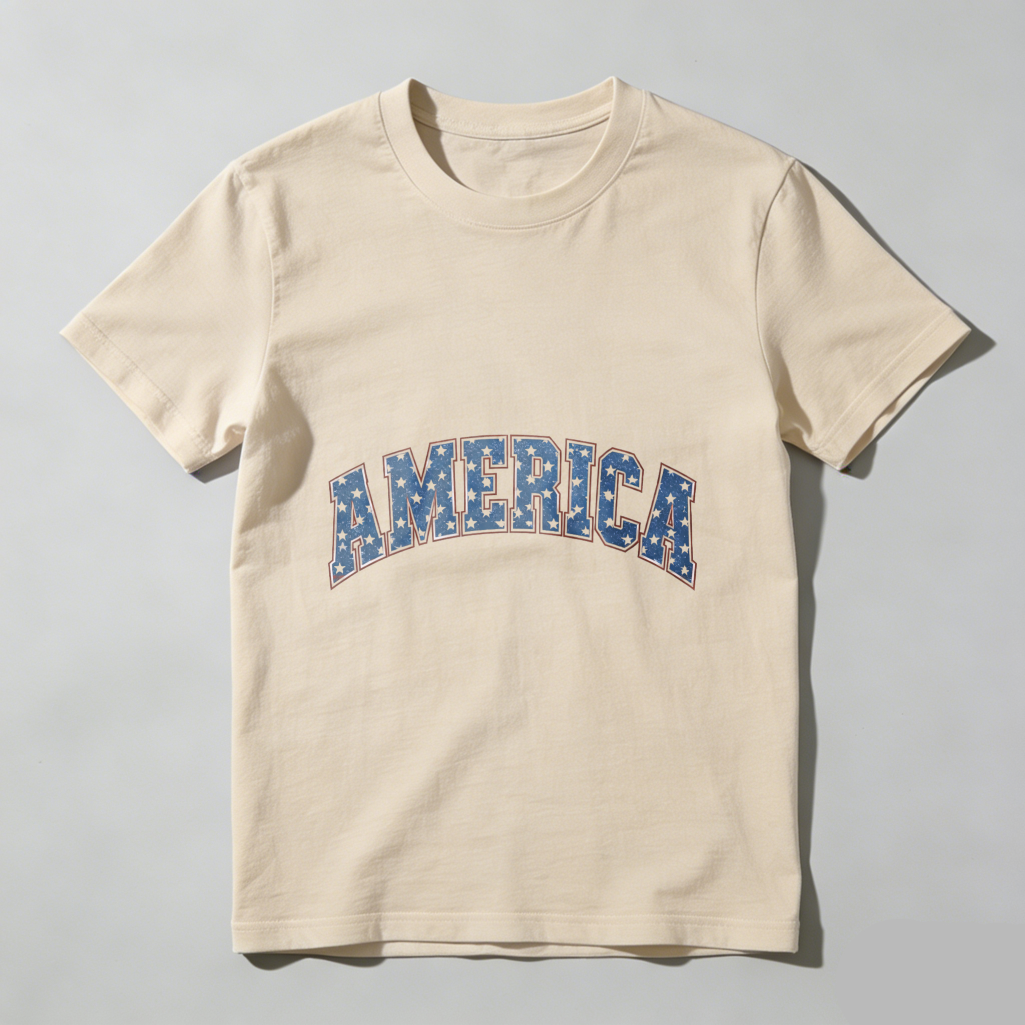 TEECURENT America Patriotic Stars And Stripes T Shirt Black Unisex Casual Top For Men Women WOMEN