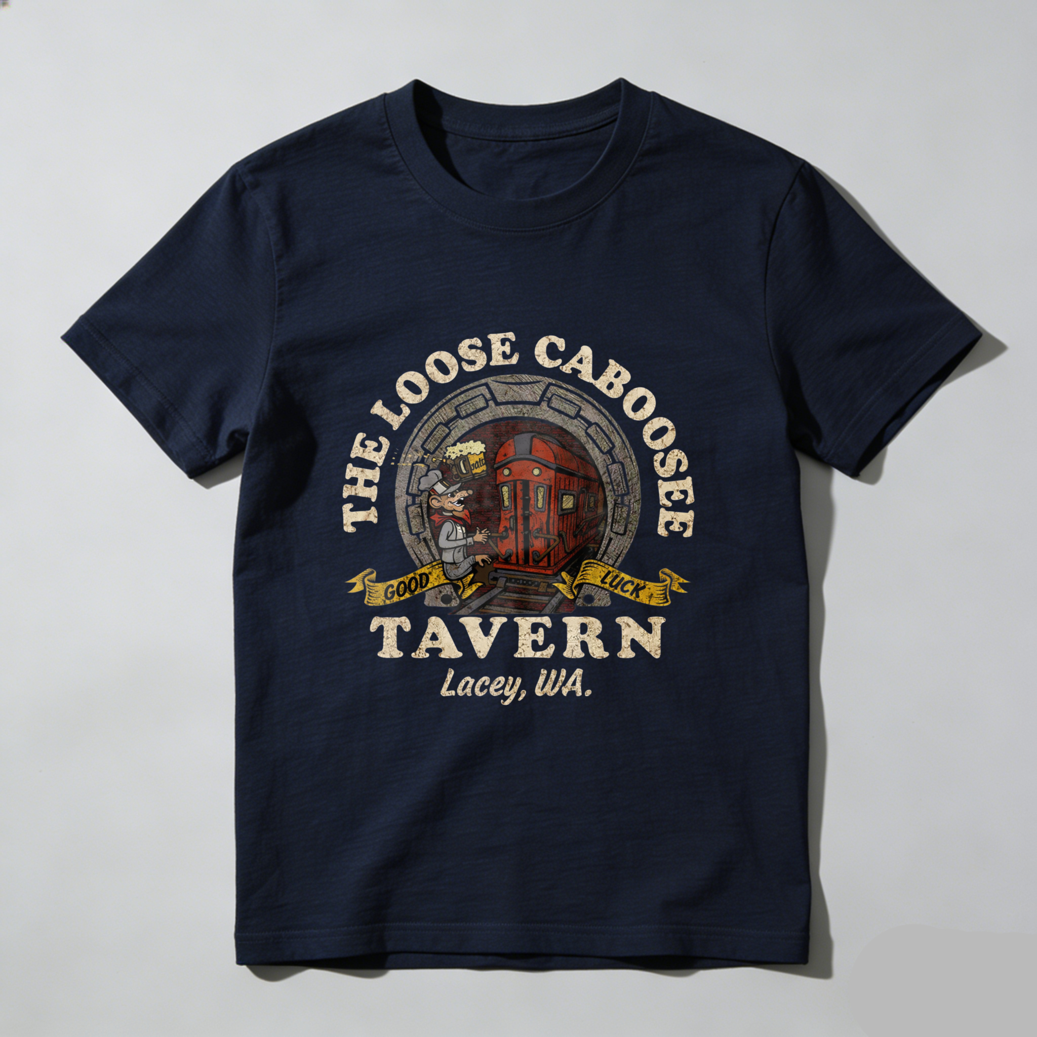 The Loose Caboose Tavern Lacey Wa T Shirt