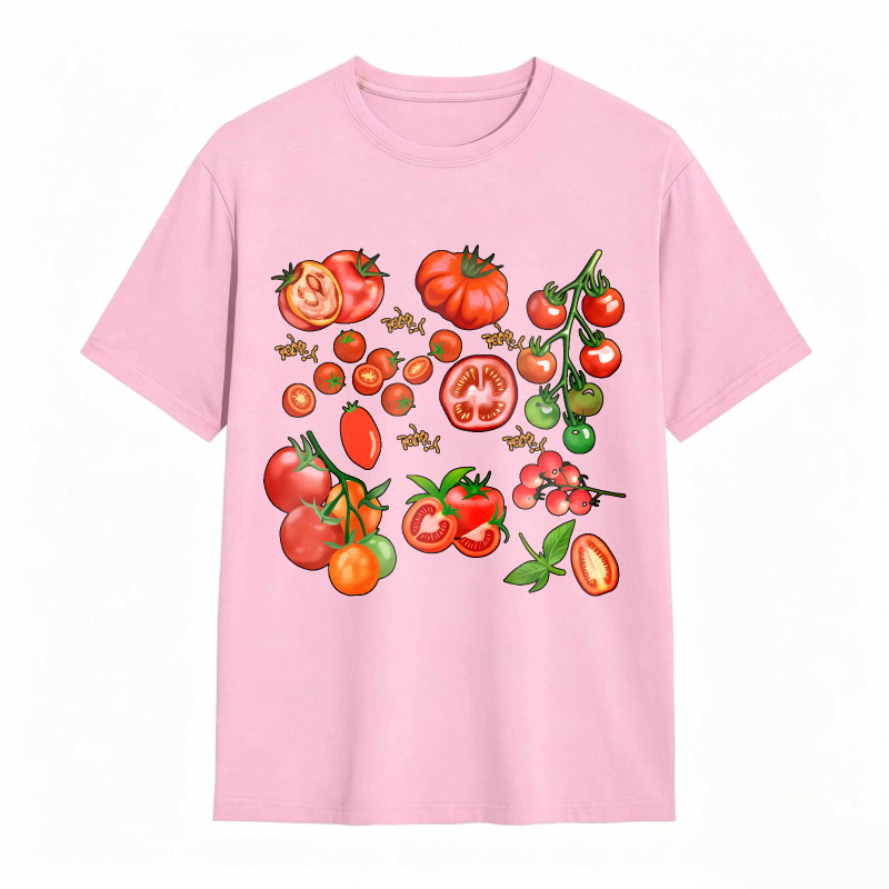 Tomato Garden Design Unisex Classic T-shirt