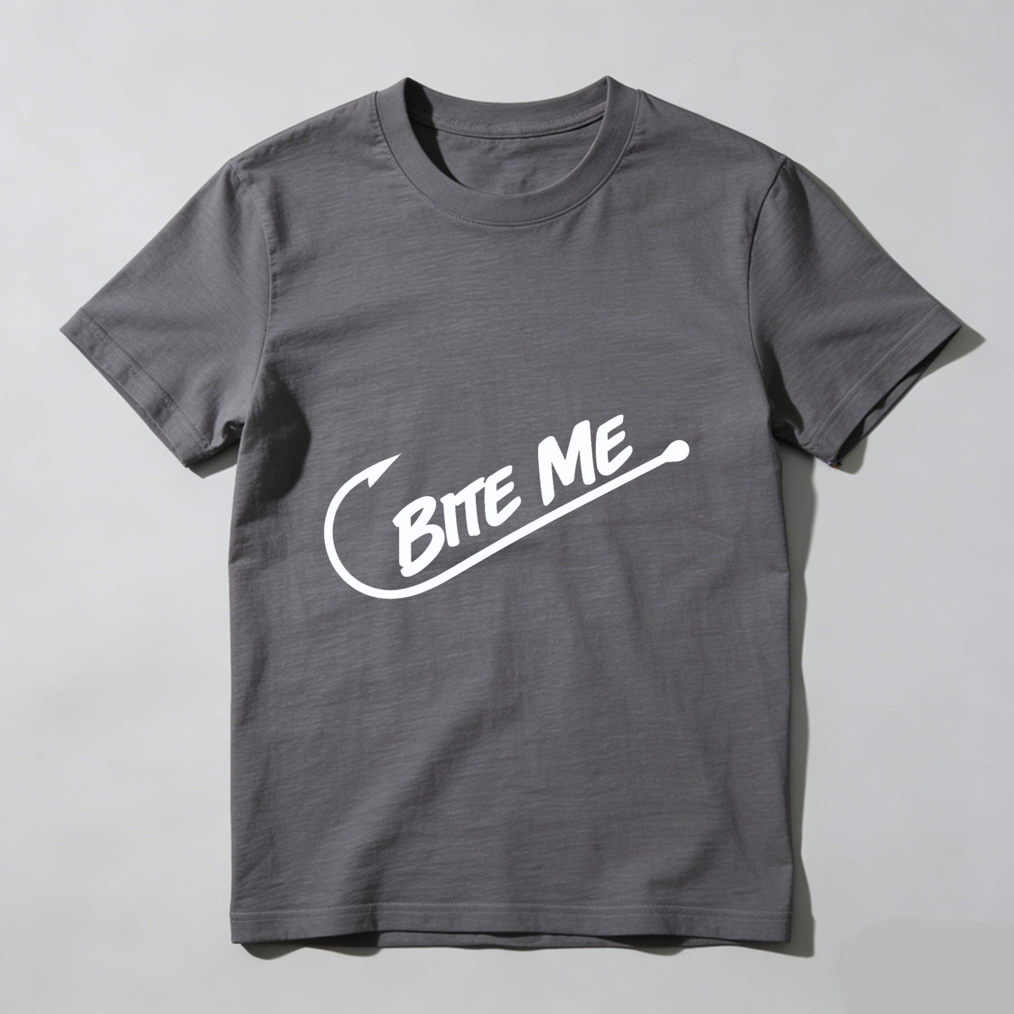 TEECURENT Bite Me T Shirt Funny Sassy Statement Graphic Tee For Men Women Unisex Casual Wear WOMEN