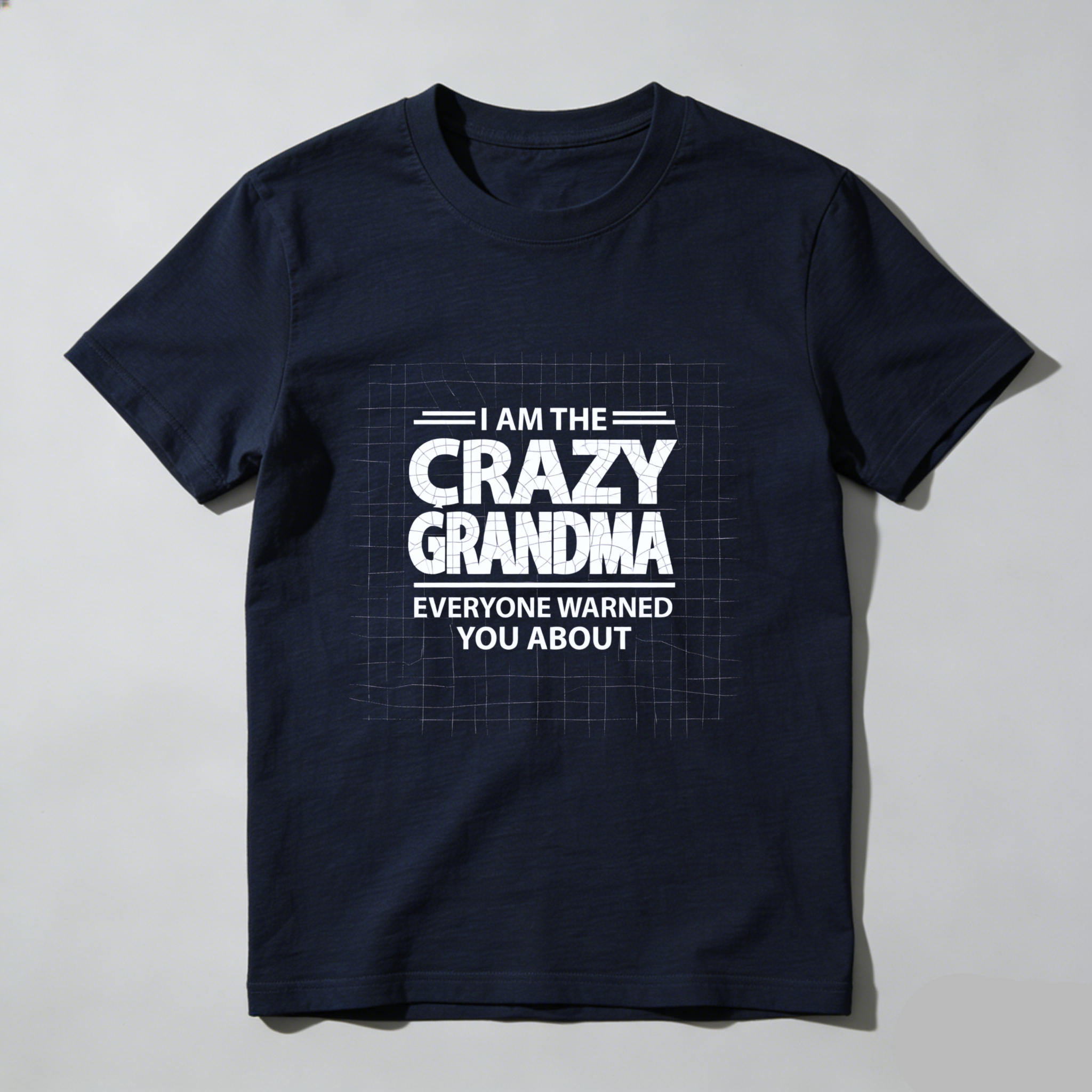 TEECURENT I Am The Crazy Grandma Everyone Warned You About T Shirt WOMEN