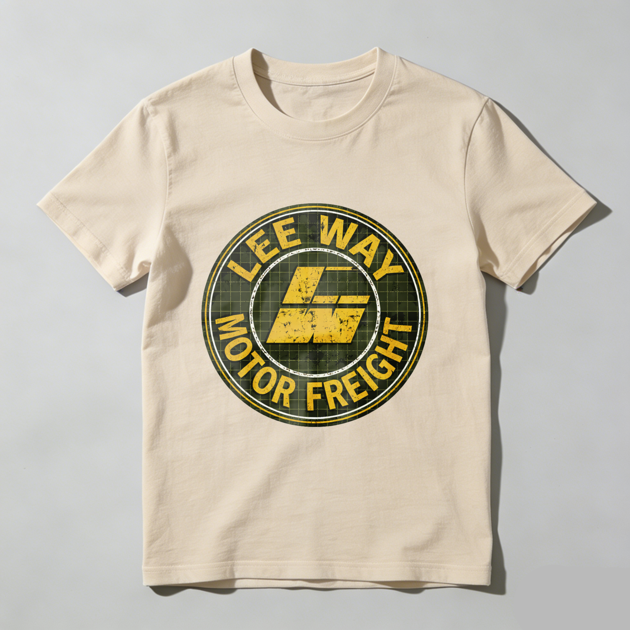 Lee Way Motor Freight Logo T Shirt Black Classic Fit Men Women Unisex Apparel Transportation Trucking Fan Gift