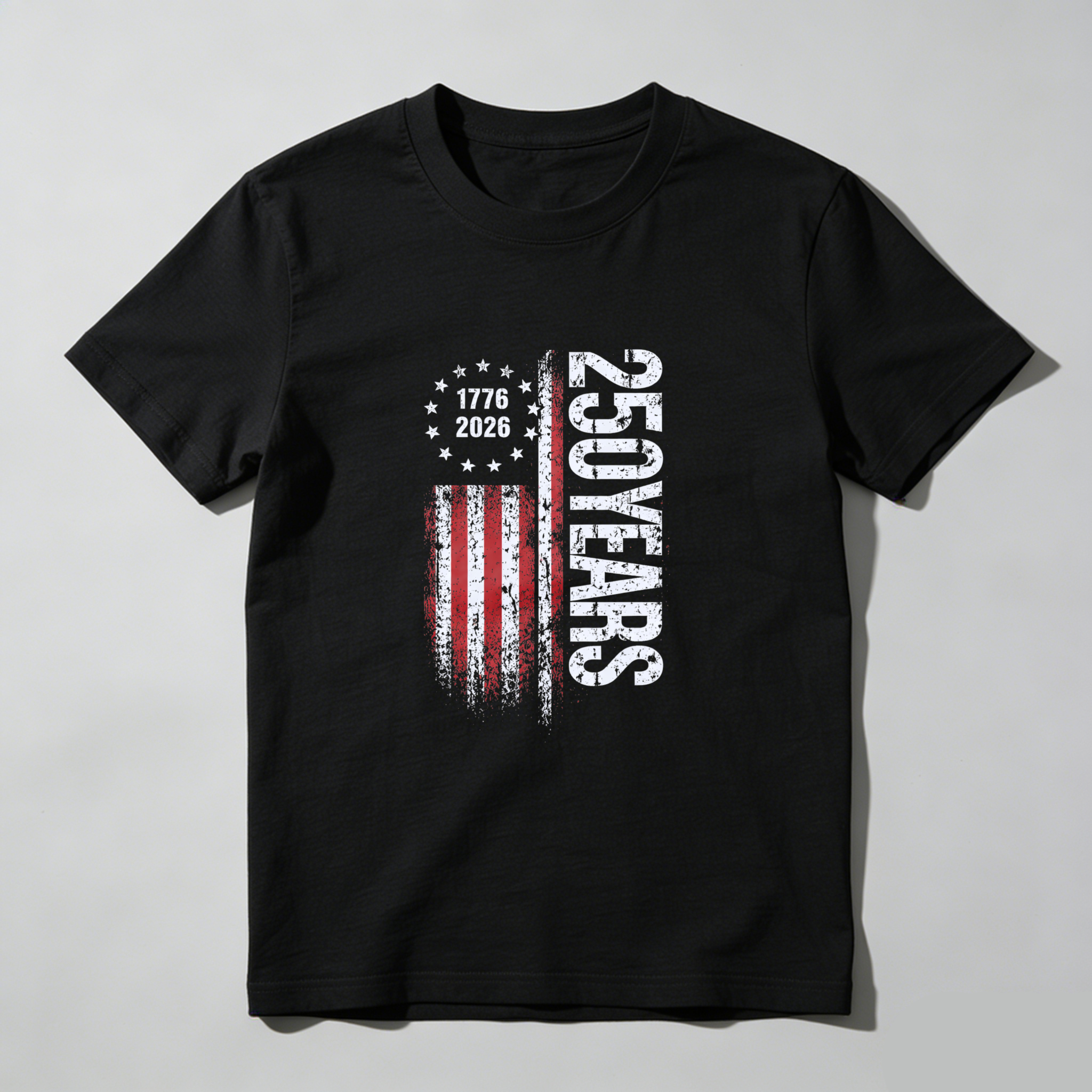 250 Years America Independence Day 1776 2026 Usa Flag Patriotic T Shirt
