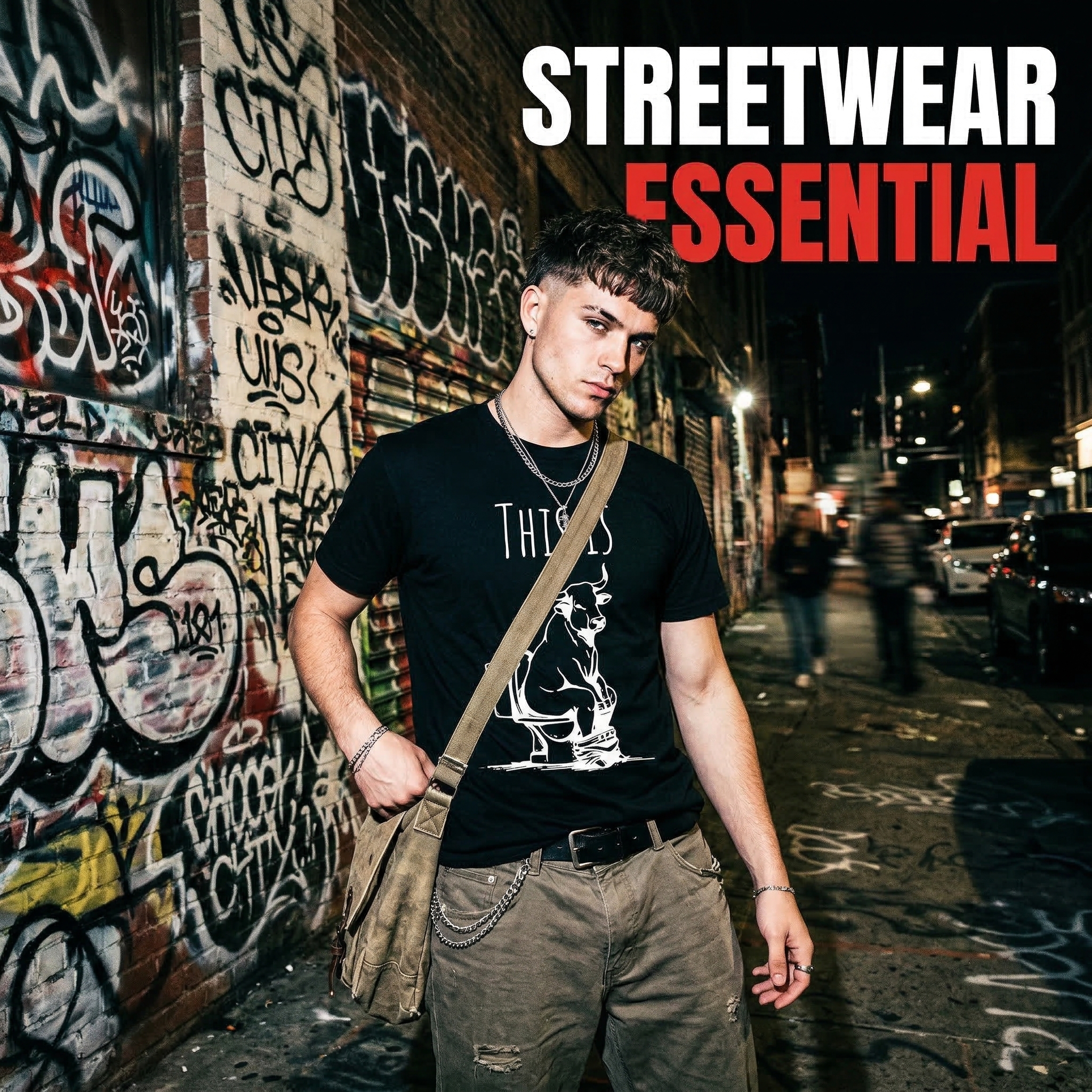 TEECURENT This Is Bull On Toilet Pure Cotton Short Sleeve T Shirt HOT