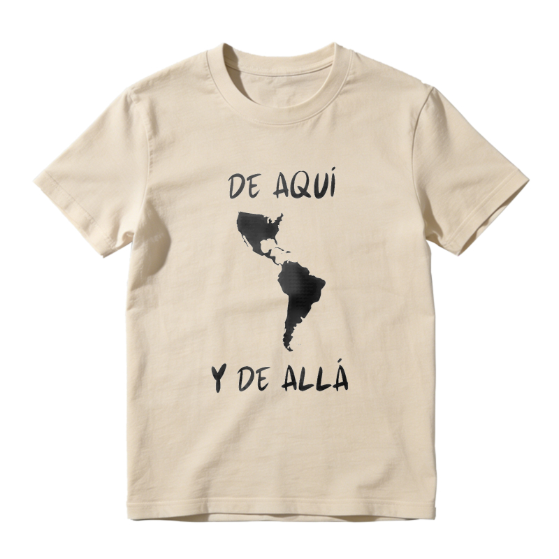 De Aqui Y De Alla Map Of Latin America Unisex Classic T-shirt
