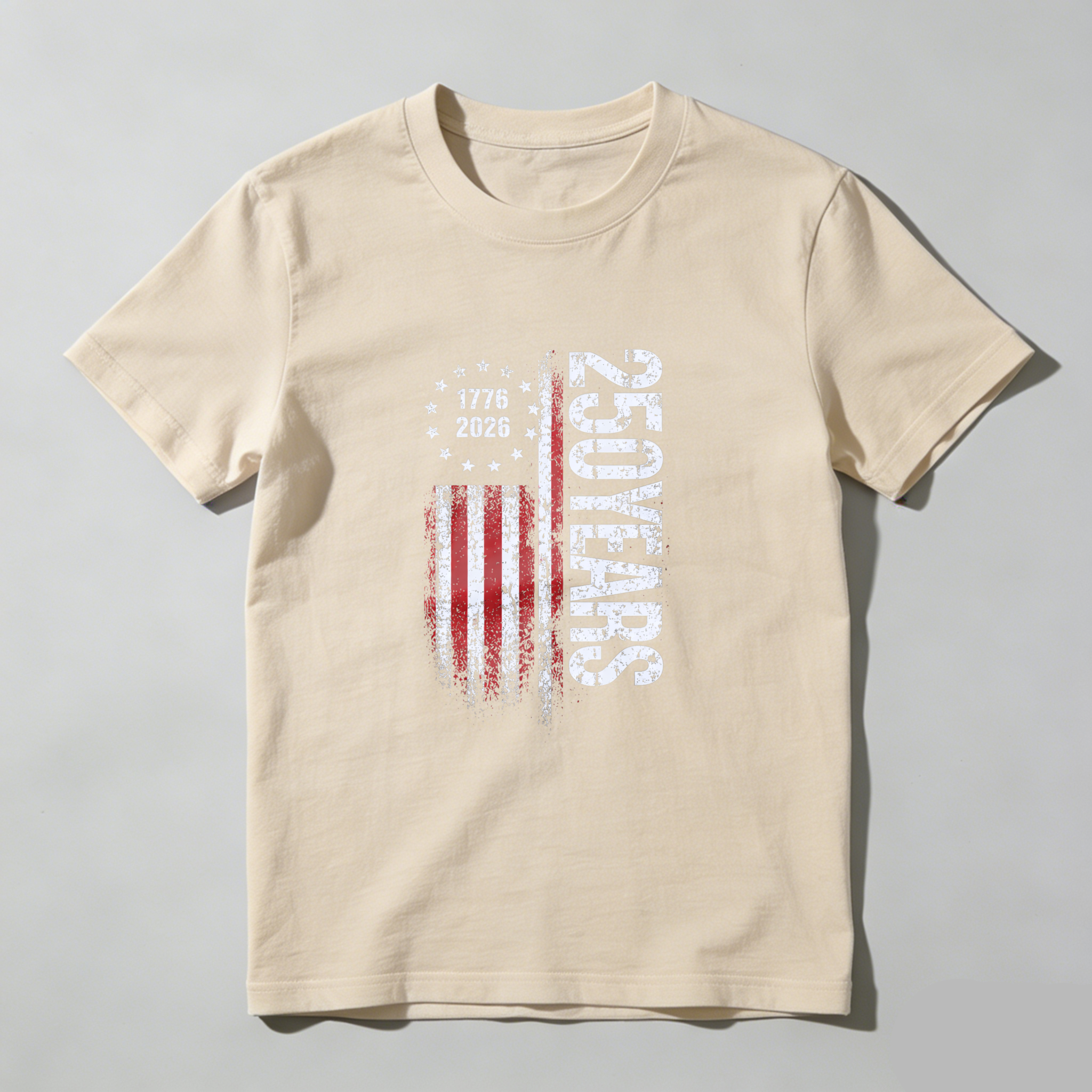 250 Years America Independence Day 1776 2026 Usa Flag Patriotic T Shirt