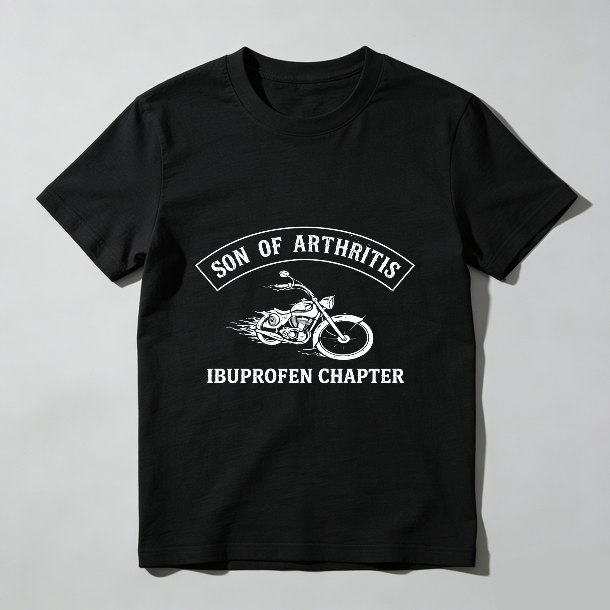 Son Of Arthritis Ibuprofen Chapter Motorcycle T Shirt