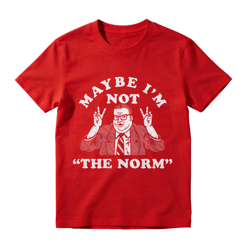 Maybe I'm Not The Norm Man With Peace Signs Unisex Classic T-shirt