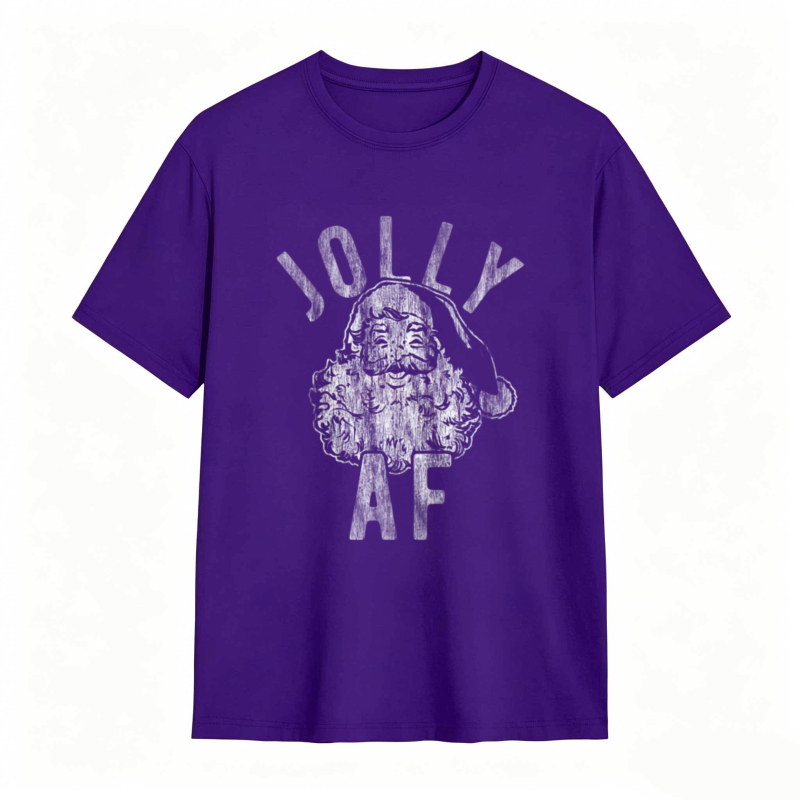 Jolly Santa Claus Graphic T-shirt