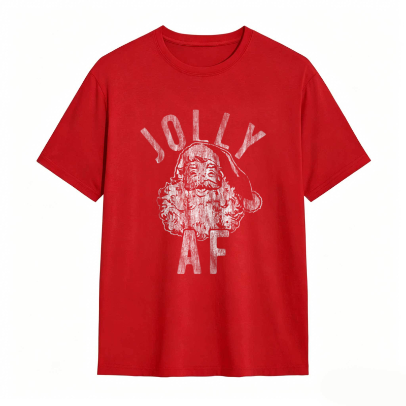 Jolly Santa Claus Graphic T-shirt