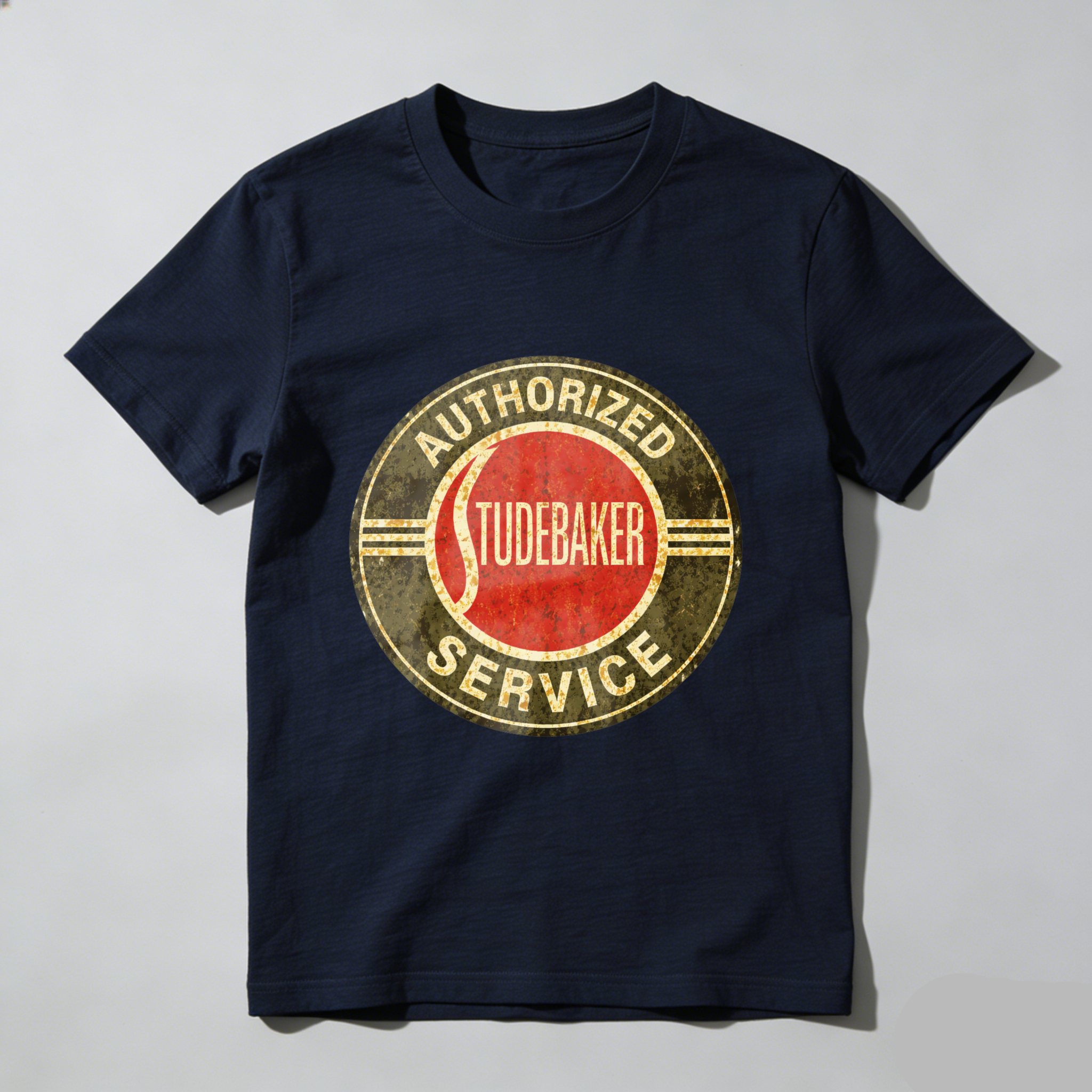 Authorized Studebaker Service Vintage Logo T Shirt Men Women Classic Automotive Retro Design Black Cotton Tee