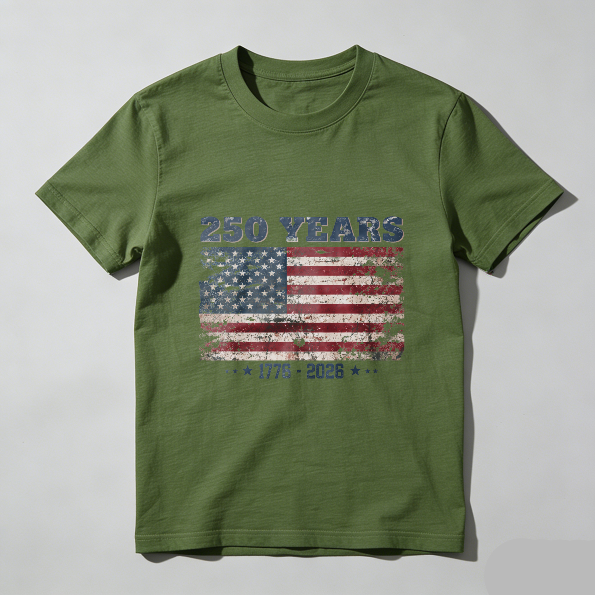 250 Years American Flag Independence Day 1776 2026 Usa Patriotic T Shirt