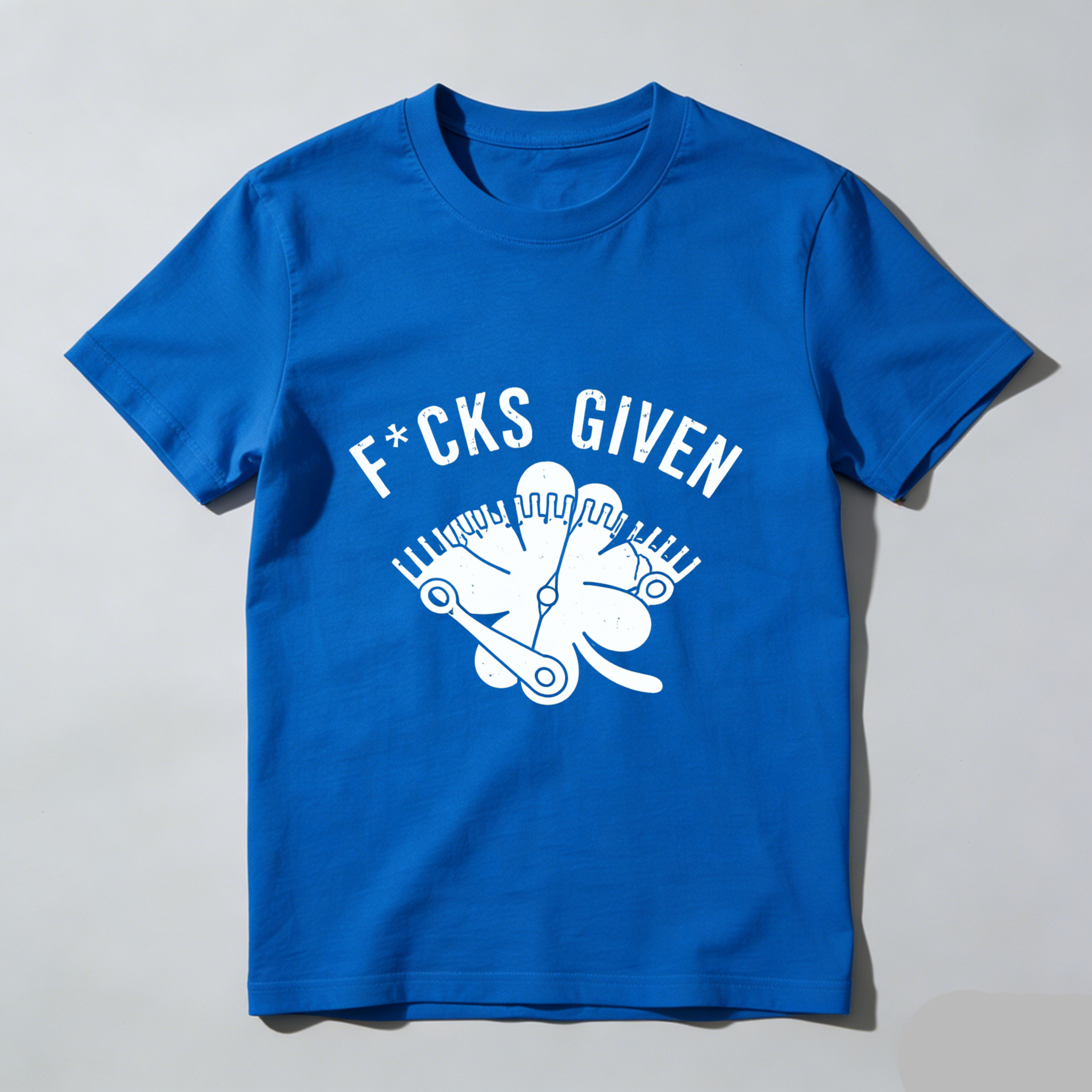 TEECURENT F Cks Given Clock Shirt With Clover Design Black T-Shirt For Men And Women Casual Wear Statement Tee