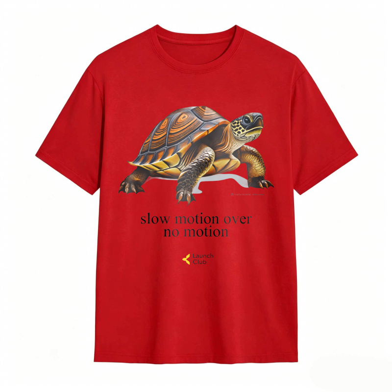 Turtle Slow Motion Over No Motion Unisex Classic T-shirt