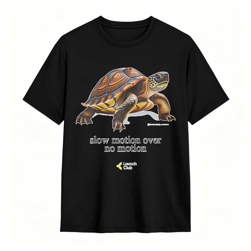 Turtle Slow Motion Over No Motion Unisex Classic T-shirt