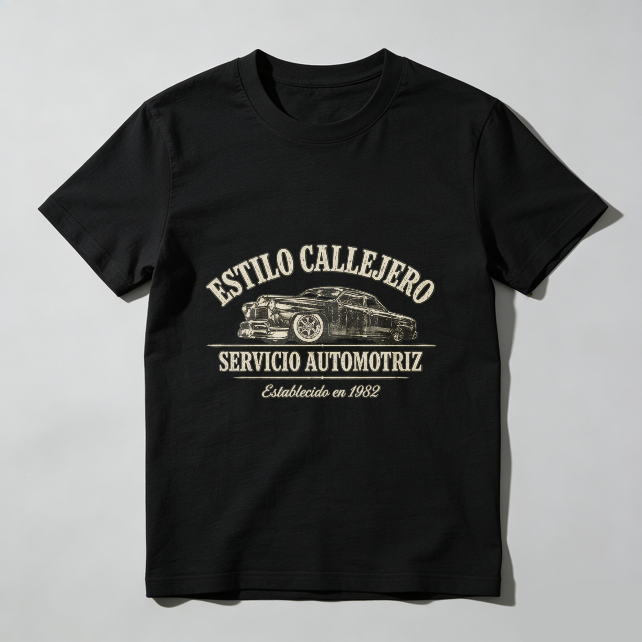 Street Style Automotive Service Established In 1982 Classic Car T-Shirt