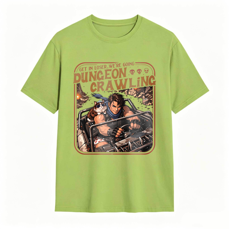 Dungeon Crawling Funny Gamer Fantasy Tee