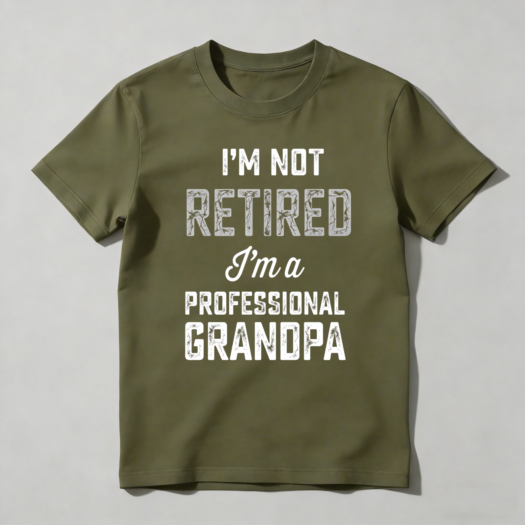 I Am Not Retired I Am A Professional Grandpa Unisex Classic T-shirt