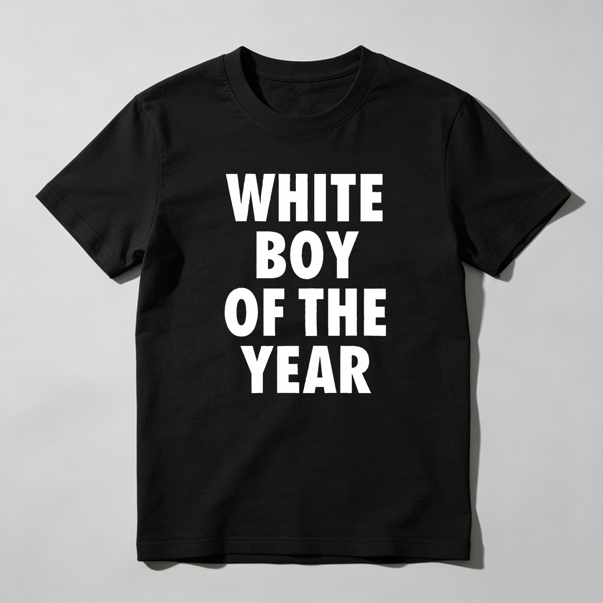 White Boy Of The Year tshirt 100% cotton