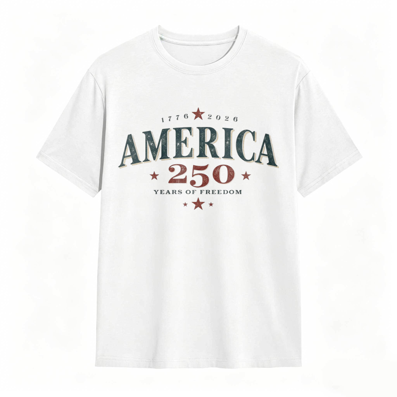 America 250 Years Of Freedom 1776 2026 T-shirt