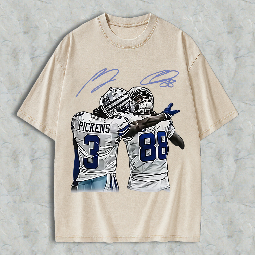 Pickens & 88 Teammate Duo Graphic Washed T-shirt
