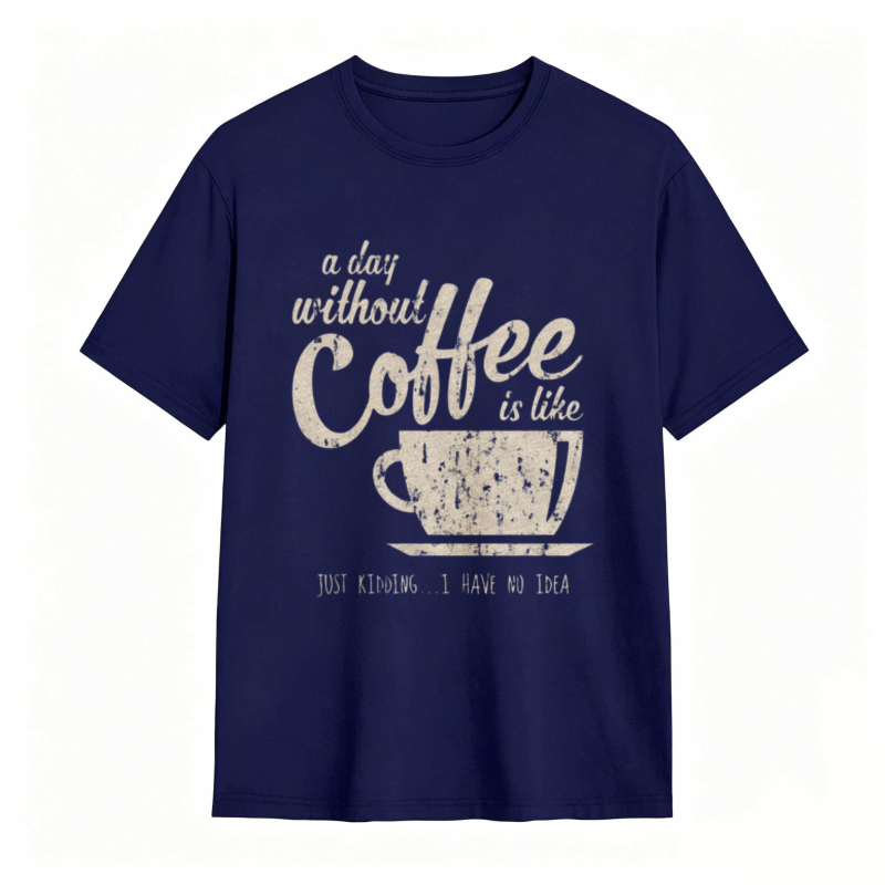 A Day Without Coffee Is Like Just Kidding I Have No Idea T-shirt