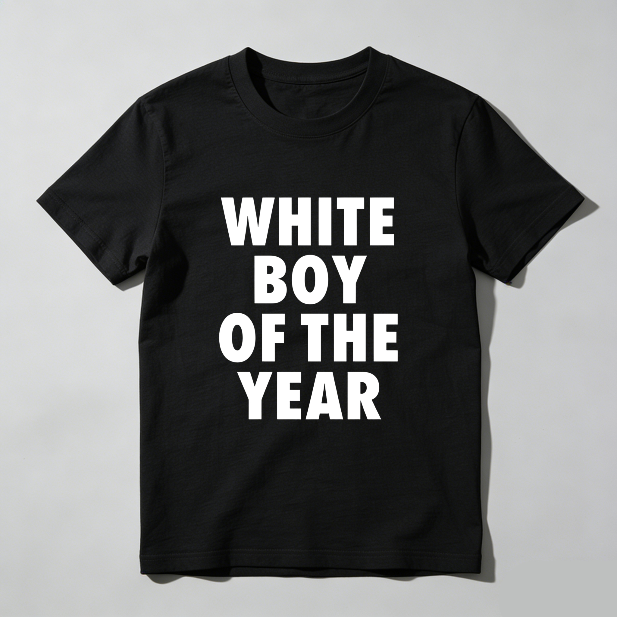 Casual, Men's T-Shirt, White Boy Of The Year, Everyday Wear, Gift For Him