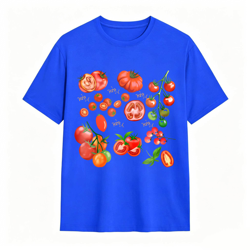 Tomato Garden Design Unisex Classic T-shirt