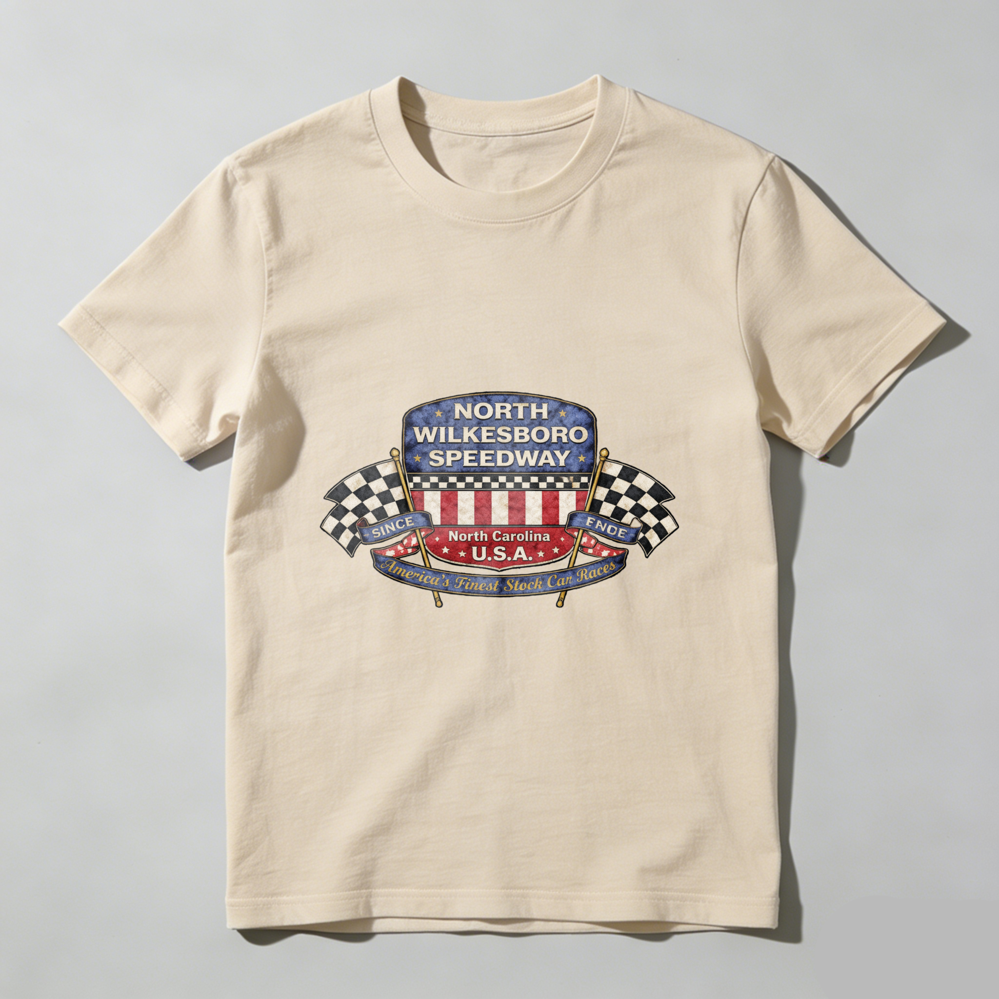 North Wilkesboro Speedway North Carolina Usa Racing T Shirt