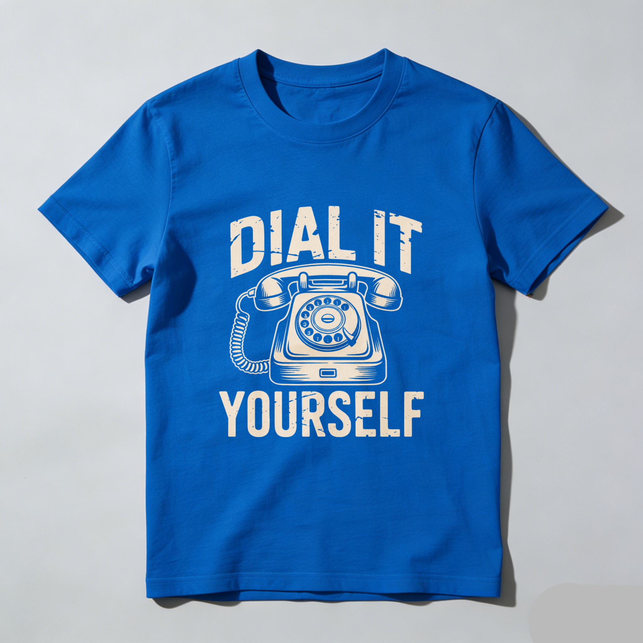 Dial It Yourself Vintage Telephone Graphic T-Shirt Made In Usa