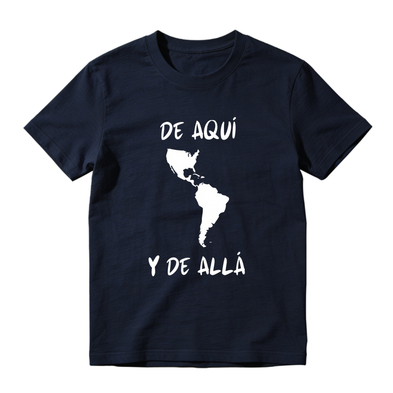 De Aqui Y De Alla Map Of Latin America Unisex Classic T-shirt