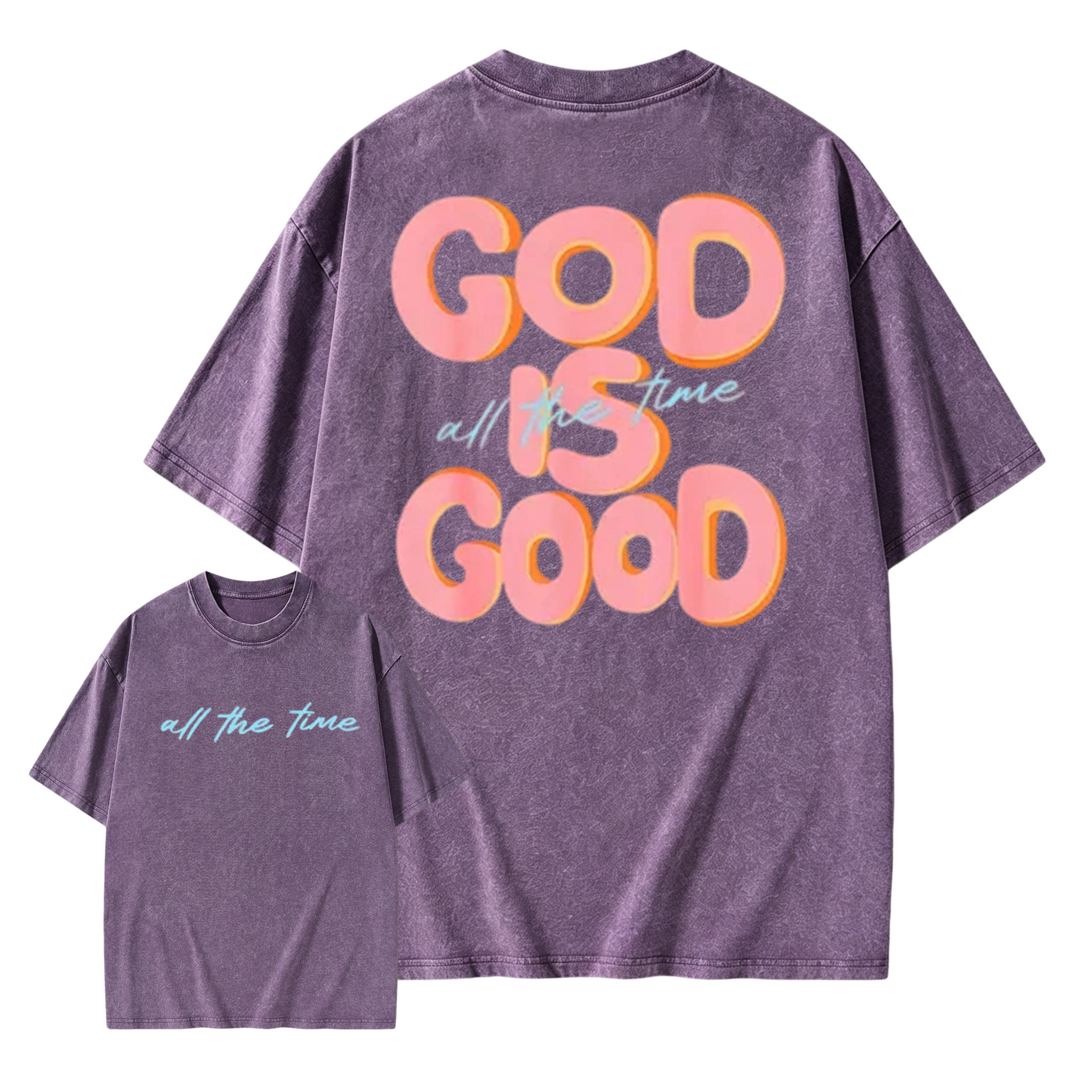 [Copy]No People Illegal Anti ICE Oversize Unisex Washed T-Shirt for Women and Men's  Washed T-shirt