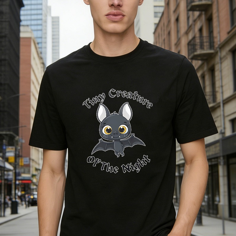 Tiny Creature Of The Night Cute Bat Graphic Unisex Classic T-shirt