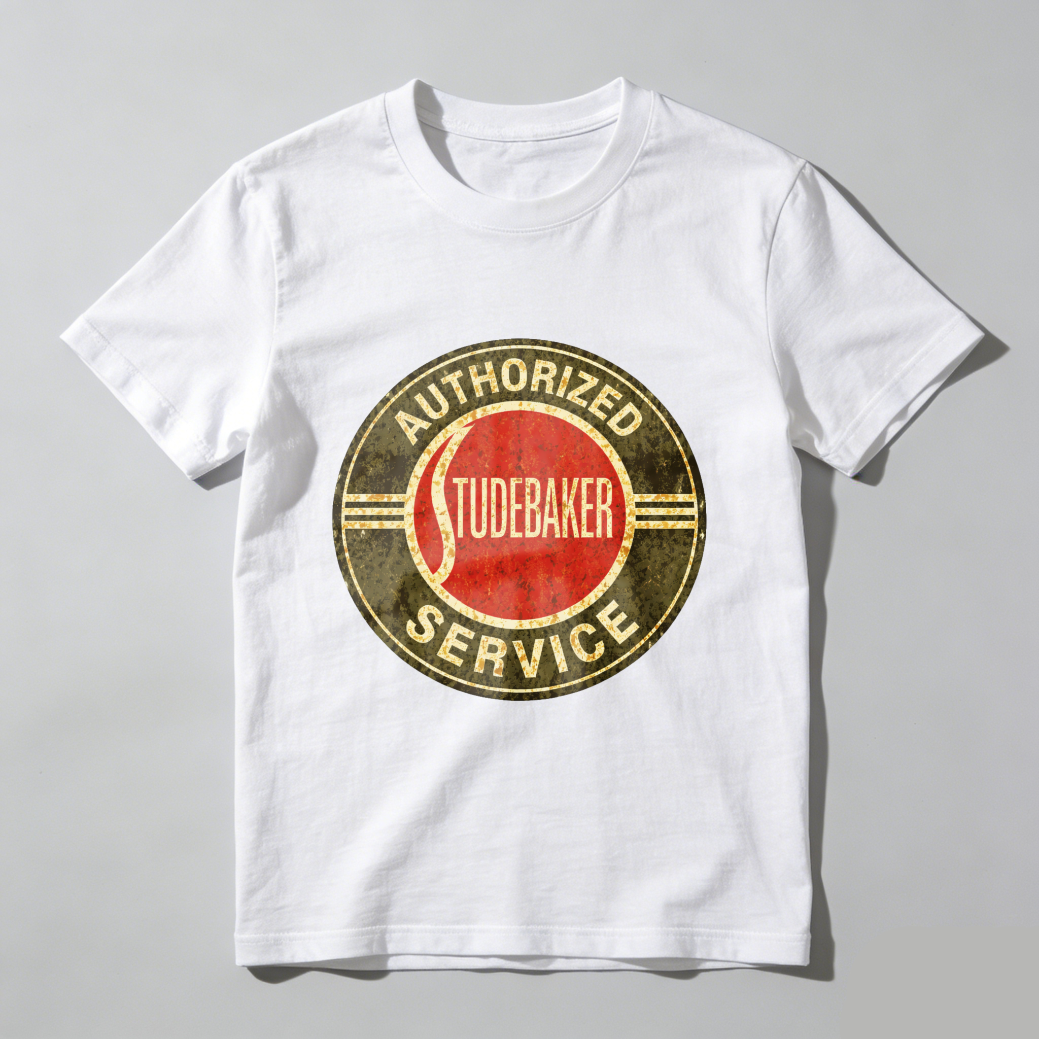 Authorized Studebaker Service Vintage Logo T Shirt Men Women Classic Automotive Retro Design Black Cotton Tee