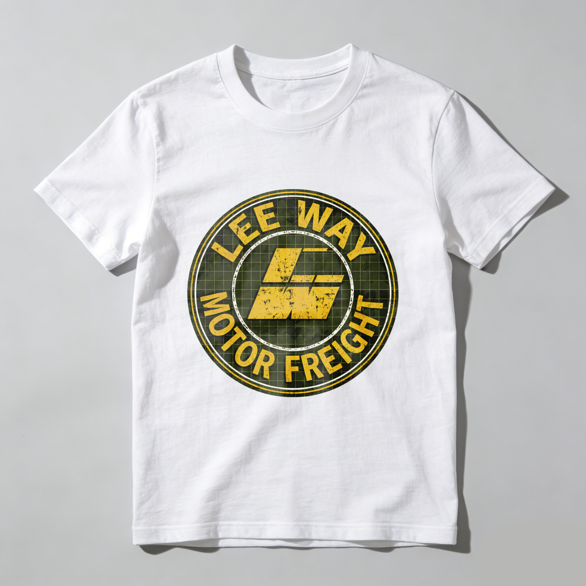 Lee Way Motor Freight Logo T Shirt Black Classic Fit Men Women Unisex Apparel Transportation Trucking Fan Gift