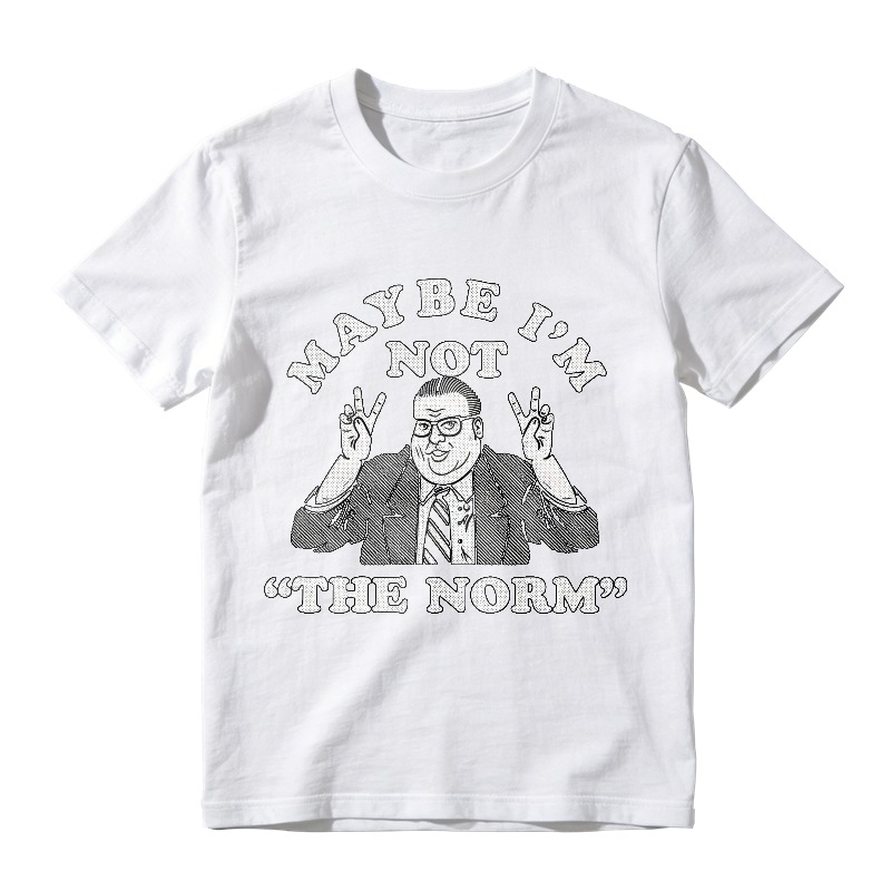 Maybe I'm Not The Norm Man With Peace Signs Unisex Classic T-shirt