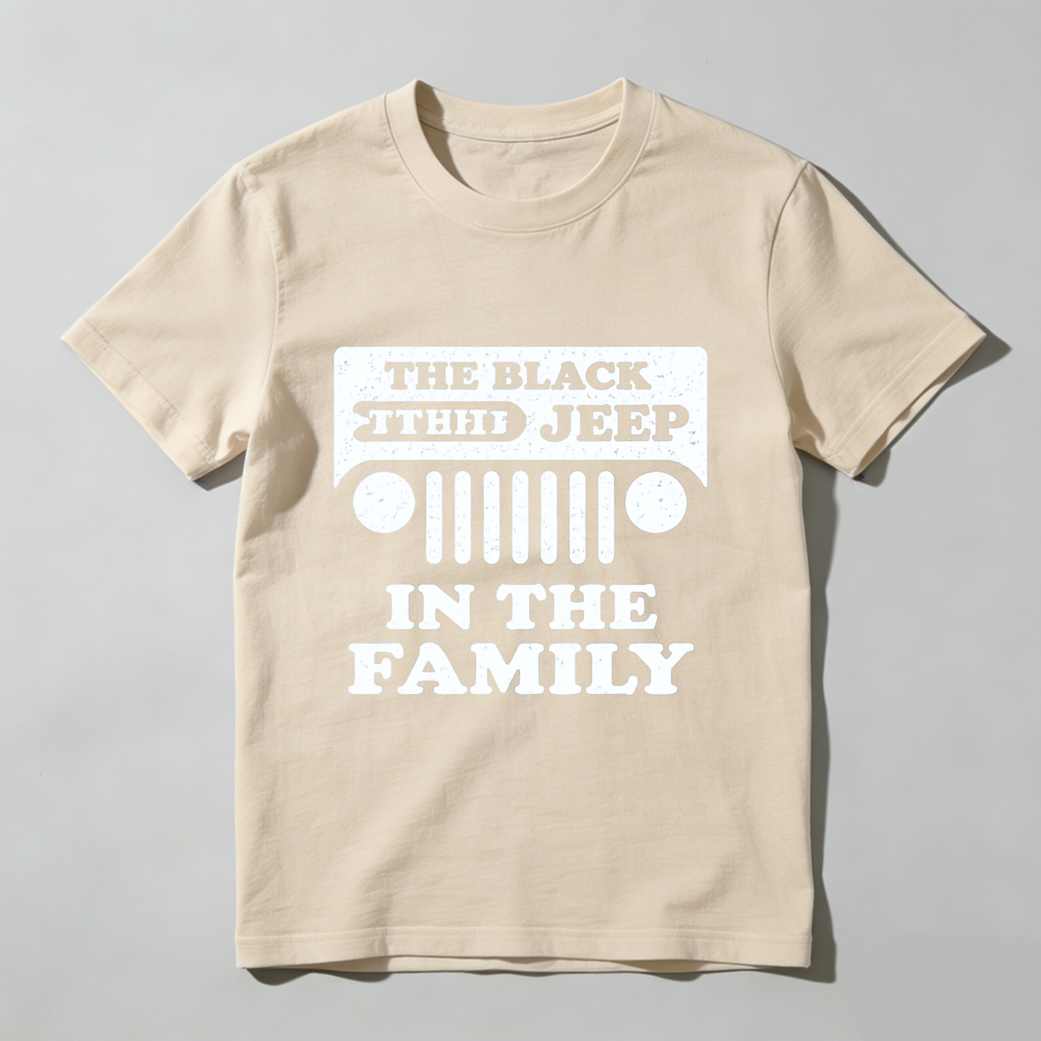 The Black Jeep In The Family T Shirt For Jeep Enthusiasts And Off Road Adventure Lovers