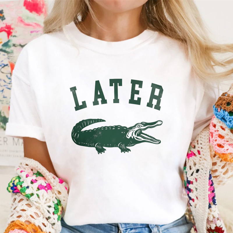 Later Alligator Graphic Unisex Classic T-shirt